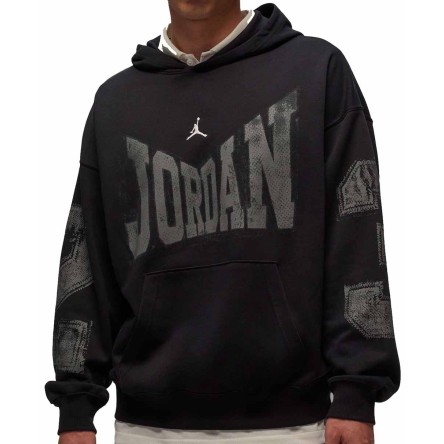 Comprar Sudadera Jordan Brooklyn Collegiate Black Hoodie | 24Segons