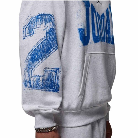 Acheter Jordan Brooklyn Collegiate Birch Heather Hoodie | 24Segons