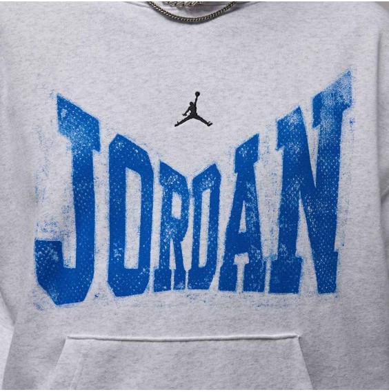 Acheter Jordan Brooklyn Collegiate Birch Heather Hoodie | 24Segons