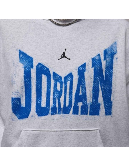 Acheter Jordan Brooklyn Collegiate Birch Heather Hoodie | 24Segons