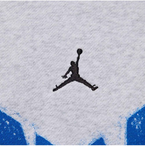 Acquista la Felpa Jordan Brooklyn Collegiate Birch Heather Hoodie | 24Segons