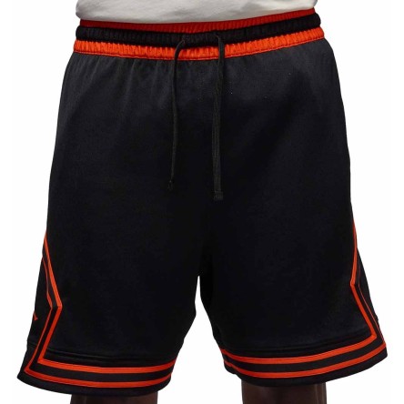 Buy Jordan Sport Diamond Dri-FIT Black Team Orange Shorts | 24Segons