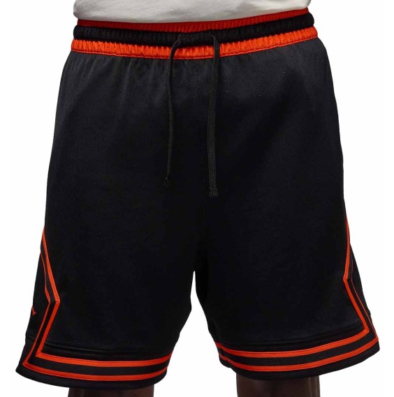 Acheter Jordan Sport Diamond Dri-FIT Black Team Orange Shorts | 24Segons