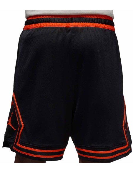 Acheter Jordan Sport Diamond Dri-FIT Black Team Orange Shorts | 24Segons