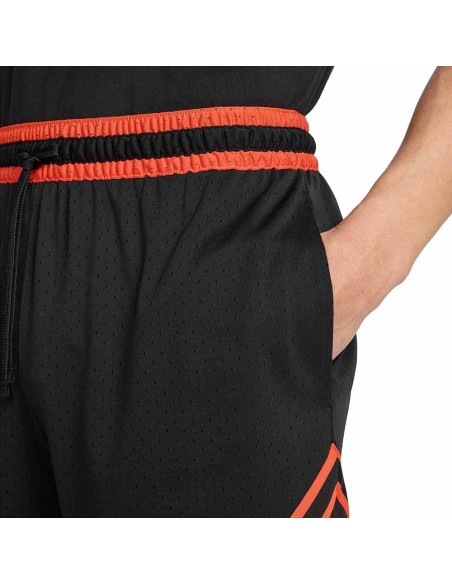 Acheter Jordan Sport Diamond Dri-FIT Black Team Orange Shorts | 24Segons