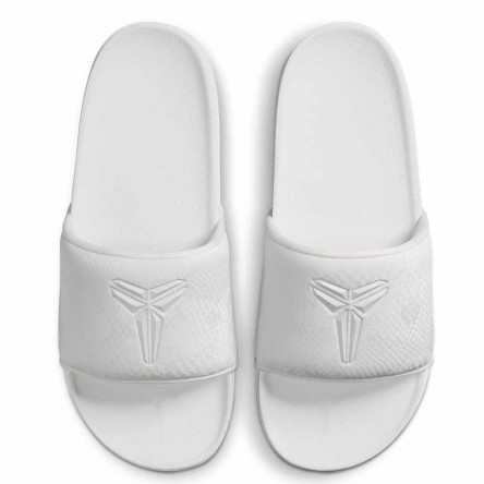 Comprar Xancletes Nike Kobe Offcourt Slide Triple White | 24Segons