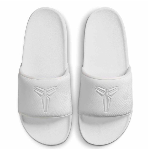 Acheter des tongs Nike Kobe Offcourt Slide Triple White | 24Segons