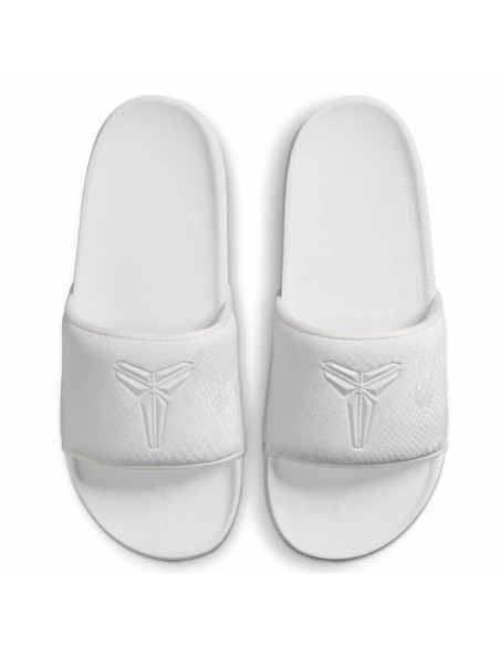 Comprar Xancletes Nike Kobe Offcourt Slide Triple White | 24Segons