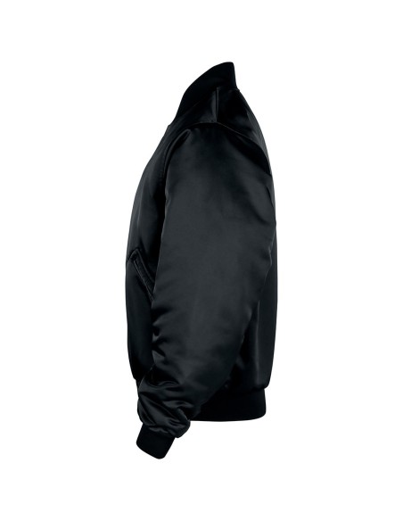 Acquista la giacca NBA Giacca bomber a scatto nero 24Segons