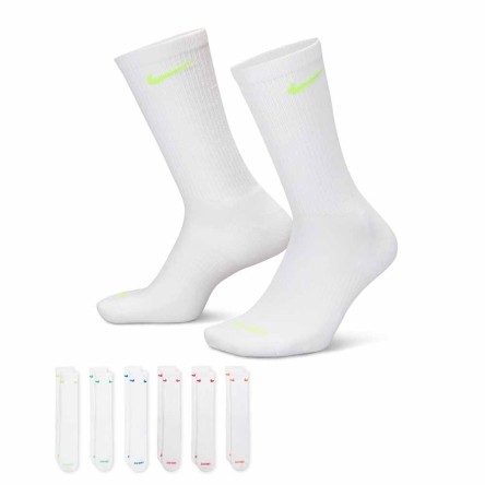 Comprar Mitjons Nike Everyday Plus Cushioned Training Crew Multi-Color White | 24Segons