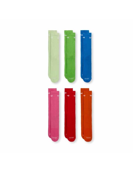 Comprar Mitjons Nike Everyday Plus Cushioned Training Crew Multi-Color Green Red | 24Segons