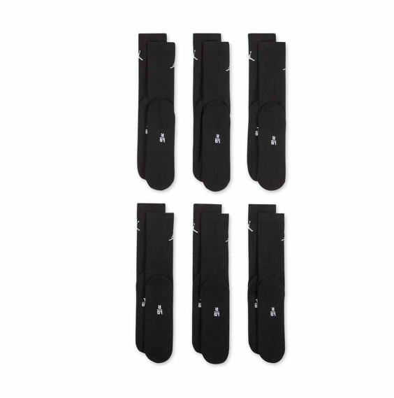 Acheter des chaussettes Jordan Everyday Cushioned Crew Black Pk. 6 | 24Segons