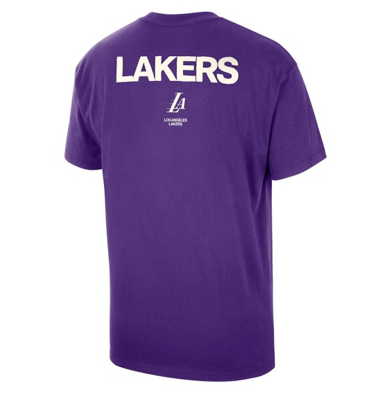 Acheter Jordan Los Angeles Lakers 85 Field Purple T-Shirt | 24Segons