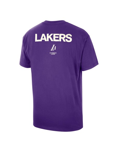Acheter Jordan Los Angeles Lakers 85 Field Purple T-Shirt | 24Segons