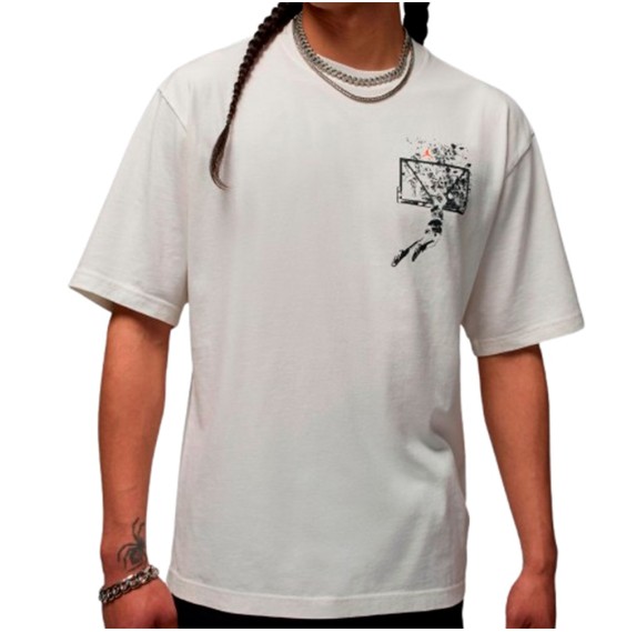 Acheter le T-shirt Jordan Brooklyn Oversized Sail |24Segons