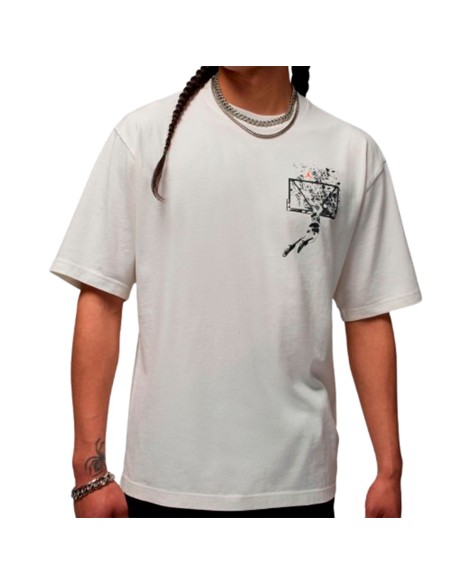 Acheter le T-shirt Jordan Brooklyn Oversized Sail |24Segons
