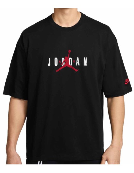 Buy Jordan Brooklyn Oversized Black T-Shirt | 24Segons