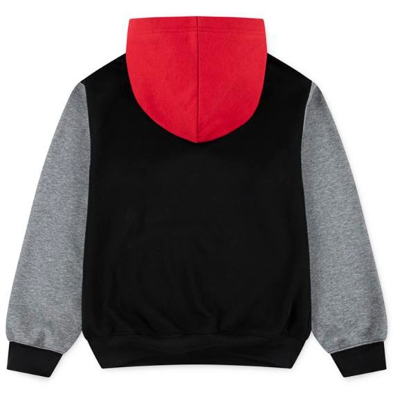 Acquista Felpa Junior Jordan Brooklyn Fleece PO Nero Rosso | 24Segons