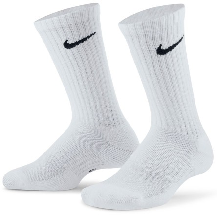Comprar Calcetines Junior Nike Everyday Cush Crew White 3.Pk |24Segons