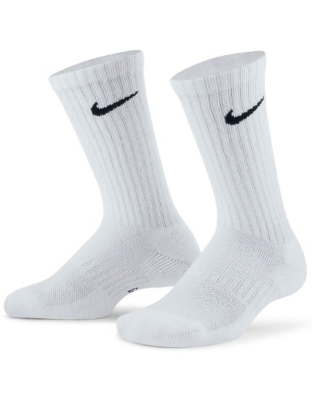Comprar Calcetines Junior Nike Everyday Cush Crew White 3.Pk |24Segons
