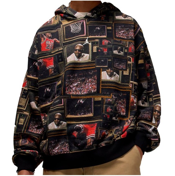 Acquistare Felpa Jordan Brooklyn Fleece Black Sail | 24Segons