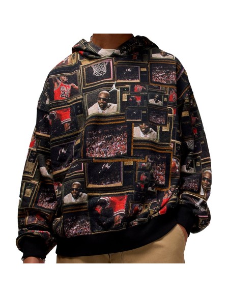 Comprar Sudadera Jordan Brooklyn Fleece Black Sail | 24Segons