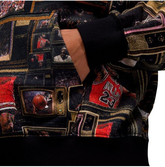 Acquistare Felpa Jordan Brooklyn Fleece Black Sail | 24Segons