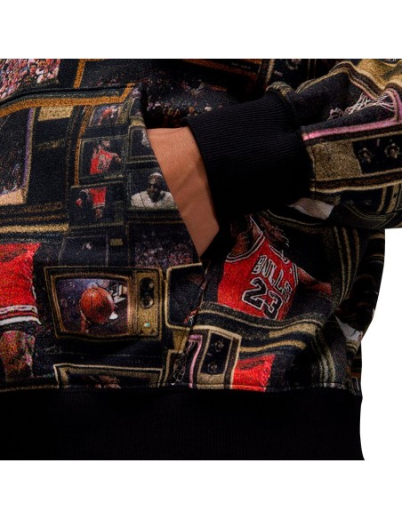 Acquistare Felpa Jordan Brooklyn Fleece Black Sail | 24Segons