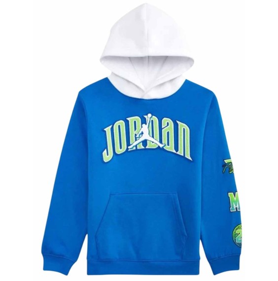 Comprar Dessuadora Jordan Junior Gametime Fleece Sport Blue | 24Segons
