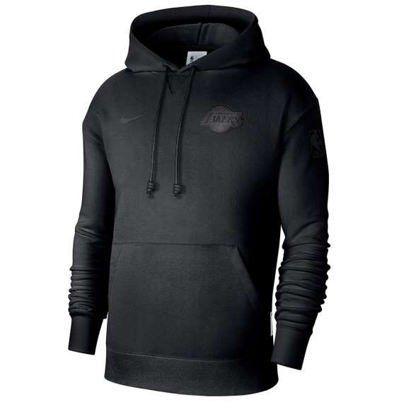Acquistare la felpa Lakers Standard Issue Dri-FIT nera 24Segons