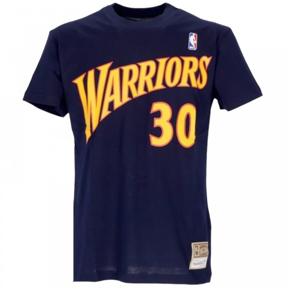 Acquista la T-shirt Stephen Curry Warriors Retro Navy 24Segons
