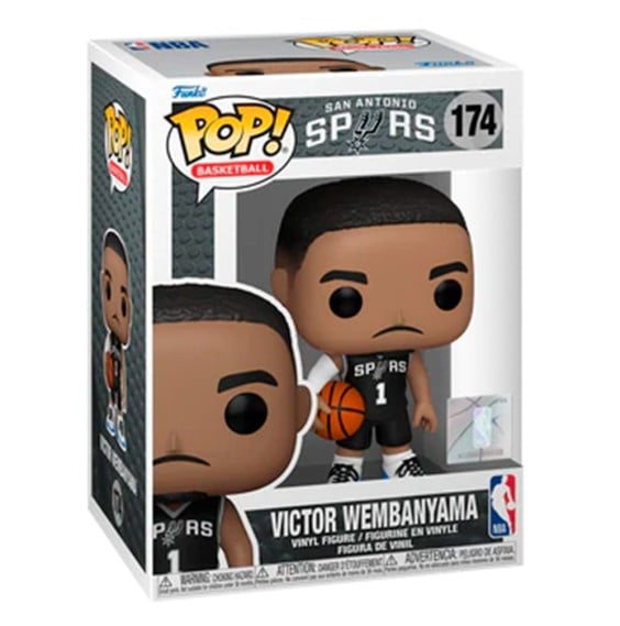 Comprar Ninot Funko Victor Wembanyama San Antonio Spurs 9 cm | 24Segons