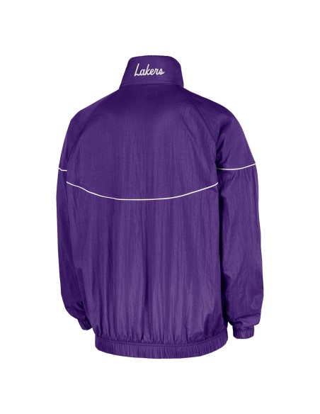 Acquista il giubbotto Lakers Courtside Windrunner Field Purple | 24Segons