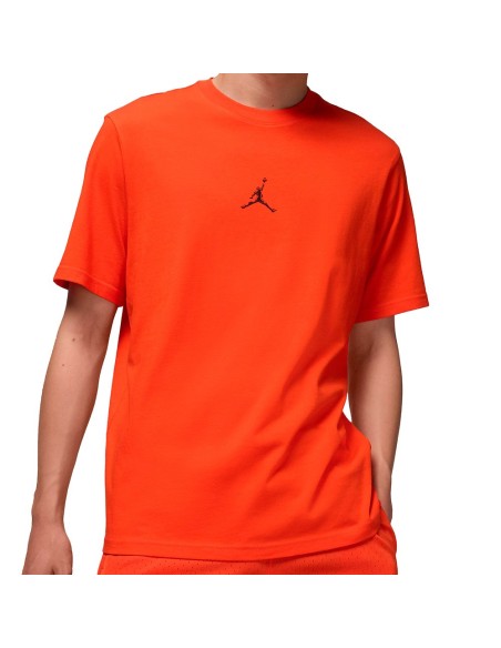 Acquistare Jordan Sport Crew Team Orange T-shirt 24Segons