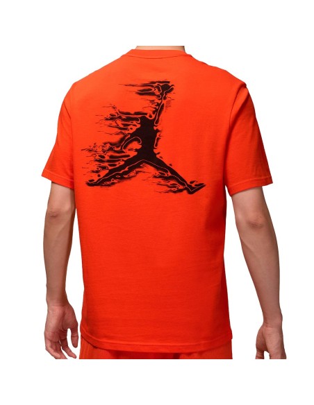 Buy Jordan Sport Crew Team Orange T-shirt 24Segons