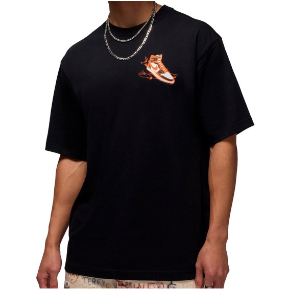 Buy Jordan AJ1 Black T-Shirt 24Segons