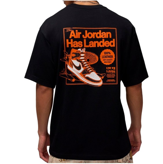 Acheter Jordan AJ1 T-Shirt noir 24Segons
