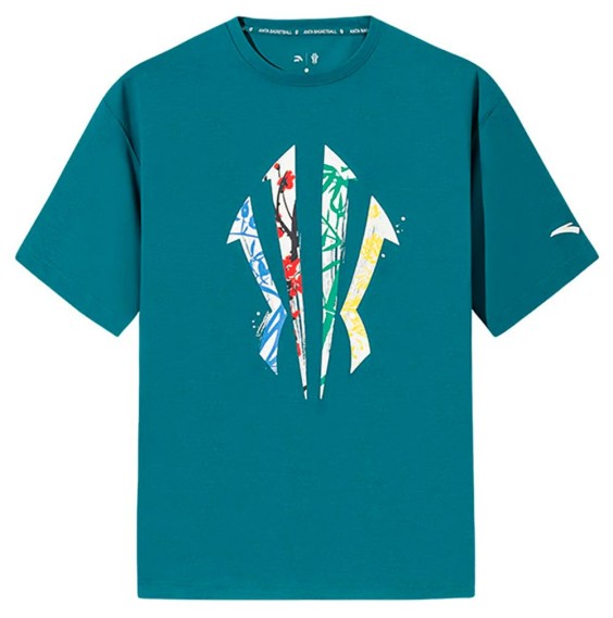 Buy T-Shirt Anta KAI Turquoise | 24Segons