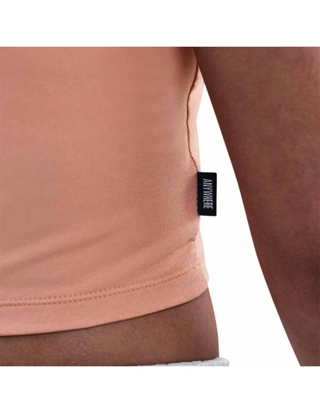 Acheter Woman Sabrina Cropped Rose Gold T-shirt | 24Segons