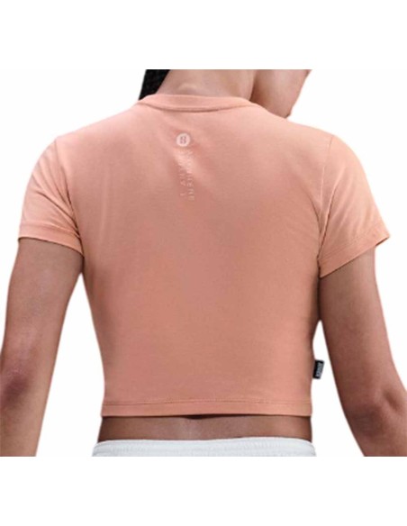 Acheter Woman Sabrina Cropped Rose Gold T-shirt | 24Segons