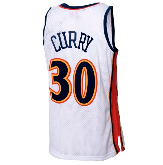 Comprar Stephen Curry Warriors 09-10 Retro White Swingman | 24Segons