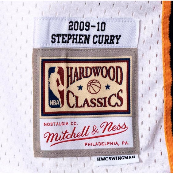 Comprar Stephen Curry Warriors 09-10 Retro White Swingman | 24Segons