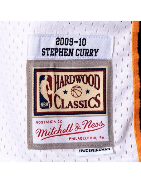 Comprar Stephen Curry Warriors 09-10 Retro White Swingman | 24Segons
