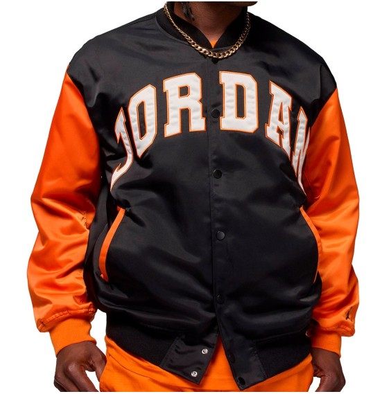 Acquista il giubbotto Jordan Brooklyn University Black Starfish | 24Segons