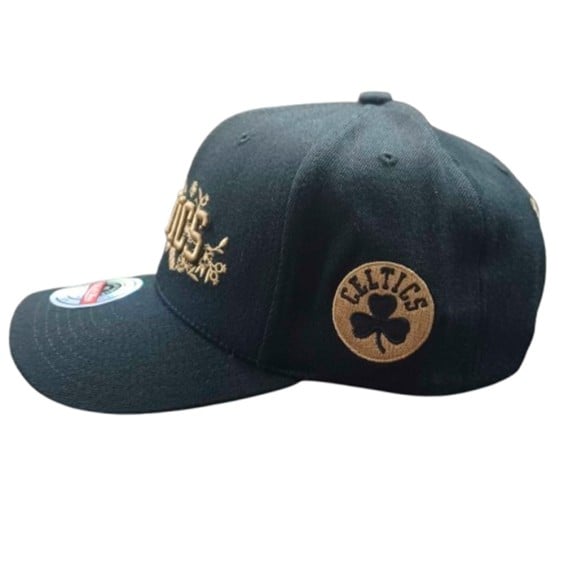 Buy Boston Celtics Strapback Gold Black Cap | Boston Celtics Strapback Gold Black Cap 24Segons