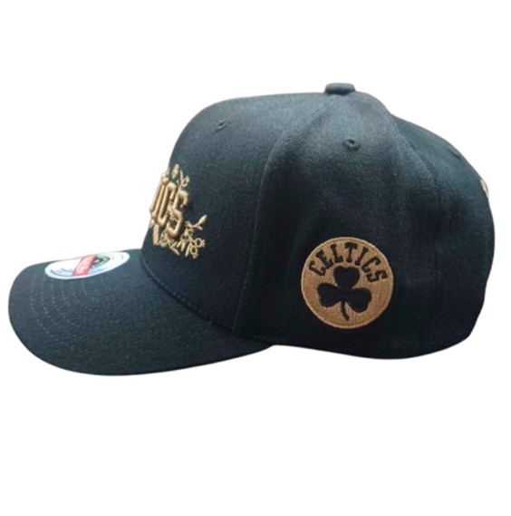 Comprar Gorra Boston Celtics Strapback Gold Black | 24Segons