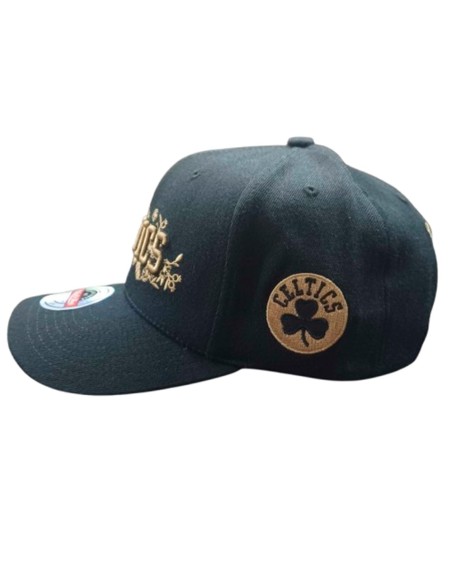Acquista Boston Celtics Strapback Gold Black Cap | Boston Celtics Strapback Gold Black Cap 24Segons