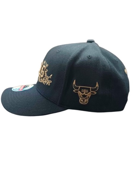 Comprar Gorra Chicago Bulls Strapback Gold Black | 24Segons