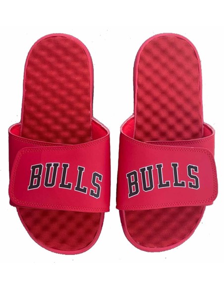 Acheter des tongs rouges des Chicago Bulls 24Segons