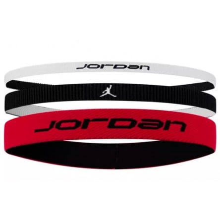 Acheter des barrettes Jordan Sport Elastic Red Black White 3pk |24Segons